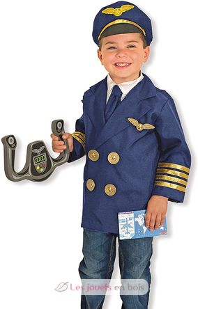 Disfraz de piloto de avión MD18500 Melissa & Doug 2