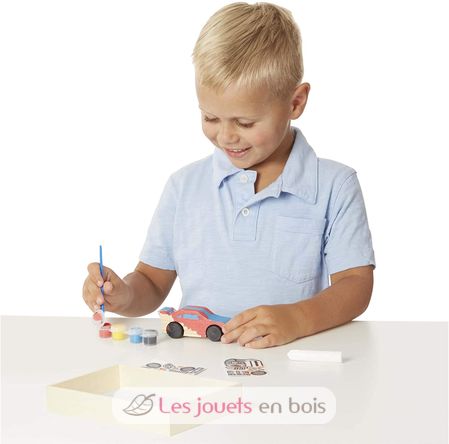 Coche de carreras para decorar MD-18829 Melissa & Doug 3