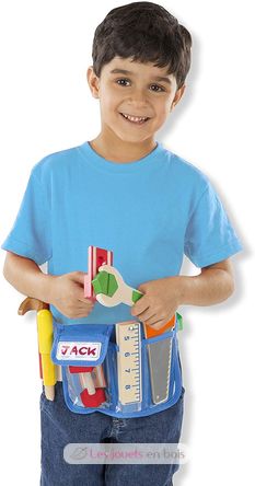 Cinturón de herramientas de bricolaje MD-15174 Melissa & Doug 4