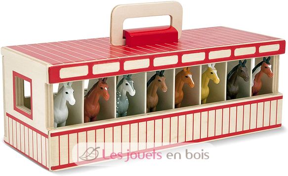 Cajas para caballos transportables de gran tamaño MD-13744 Melissa & Doug 3