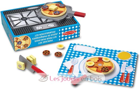 Kit de panqueques de madera MD19342 Melissa & Doug 1