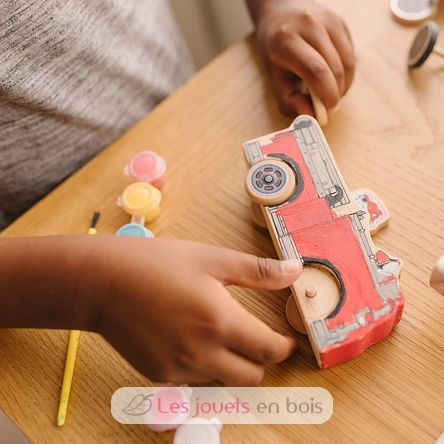 Vehículos de la Patrulla para decorar MD-33266 Melissa & Doug 8