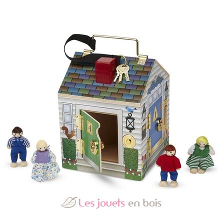Casa con cerraduras y campanas MD12505 Melissa & Doug 6