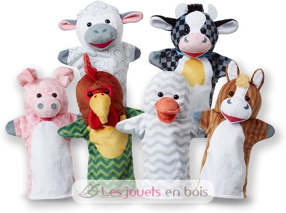 Títeres Animales de granja MD-19121 Melissa & Doug 1