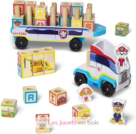 Camión de la Patrulla Canina de madera MD-33272 Melissa & Doug 2