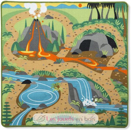 Alfombra de juego con decoración prehistórica MD-19427 Melissa & Doug 1