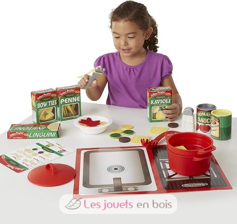 Set Preparar y servir la pasta MD-19361 Melissa & Doug 2