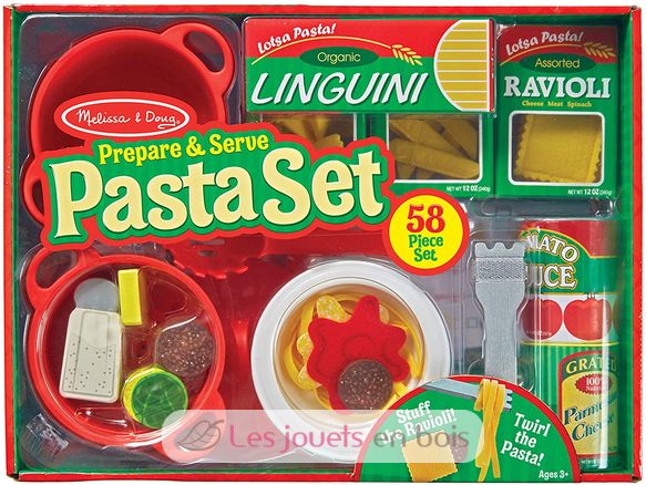 Set Preparar y servir la pasta MD-19361 Melissa & Doug 3
