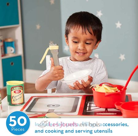 Set Preparar y servir la pasta MD-19361 Melissa & Doug 6