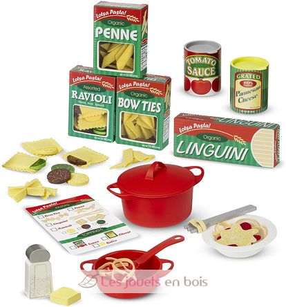 Set Preparar y servir la pasta MD-19361 Melissa & Doug 1