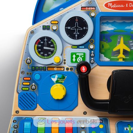 Panel de control interactivo de piloto de avión MD6073588 Melissa & Doug 7