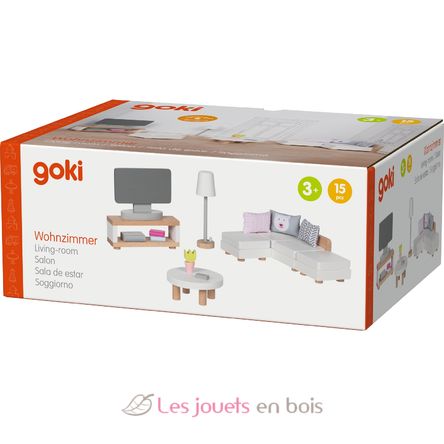 Muebles para muñecas Sala de estar GK51494 Goki 2
