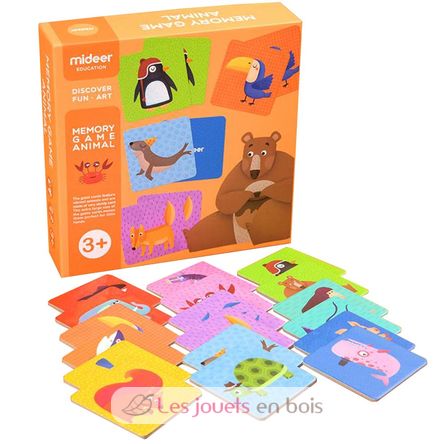 Juego de memoria animal MD2032 Mideer 1