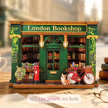 Mini Book Nook Librería de Londres CT110 Cartartem 3