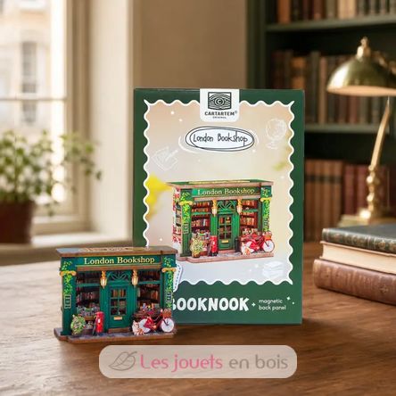 Mini Book Nook Librería de Londres CT110 Cartartem 2
