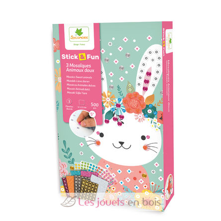 Mini mosaicos Animales dulces SYCRE7035 Sycomore 1