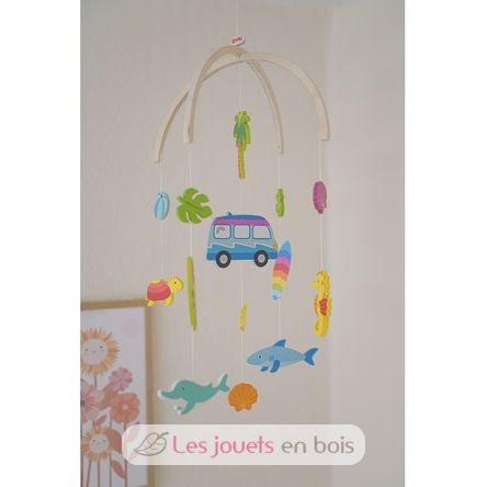 Móvil furgoneta surfista GK52865 Goki 3