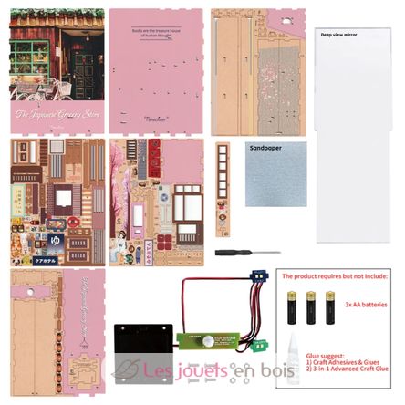 Book Nook Tienda japonesa T-TQ109 Tonecheer 2