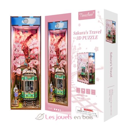 Book Nook El viaje de Sakura T-TQ119 Tonecheer 1