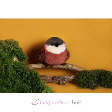Peluche pájaro Gorrión 15 cm HO3441 Histoire d'Ours 5