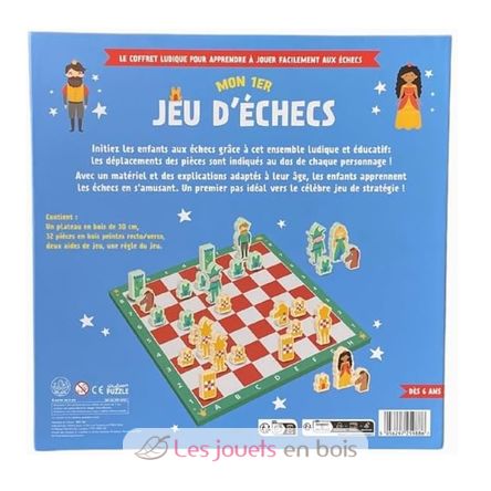 Mi primer juego de ajedrez 6+ WJ-PP13927 Wilson Jeux 2