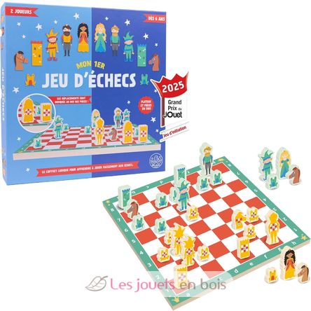 Mi primer juego de ajedrez 6+ WJ-PP13927 Wilson Jeux 3