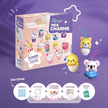 Caja de moldeo Mis Charms MM-39124 Mako Créations 2