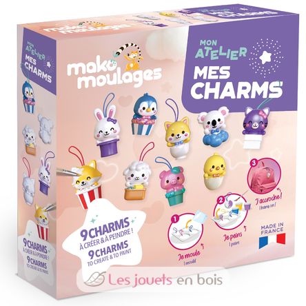 Caja de moldeo Mis Charms MM-39124 Mako Créations 1