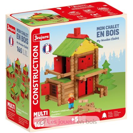 Mi chalet de madera 165 piezas JJ1803 Jeujura 1
