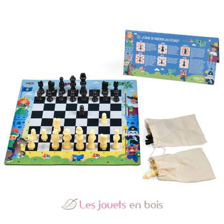 Mi primer juego de ajedrez 4+ CA169 Cayro 2