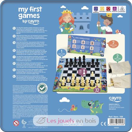 Mi primer juego de ajedrez 4+ CA169 Cayro 6