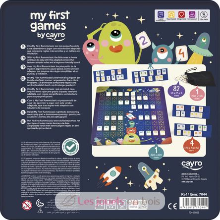 Mi primer juego de Rummy CA7044 Cayro 4