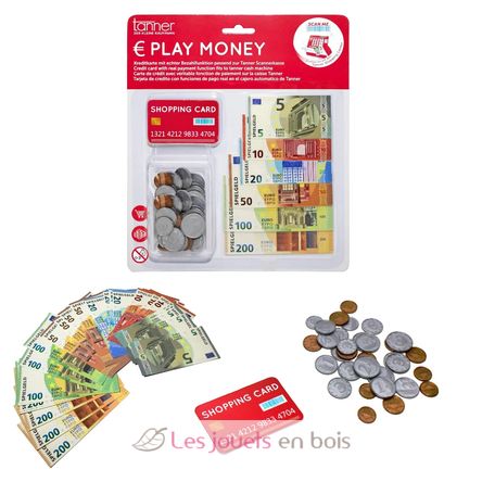 Dinero de juguete en euros TA-0205.8 Tanner 2