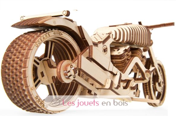 Motocicleta VM-02 modelo mecánico U-70051 Ugears 5