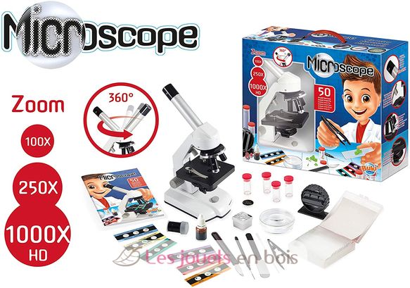 Microscopio 50 experimentos BUK-MR600 Buki France 5