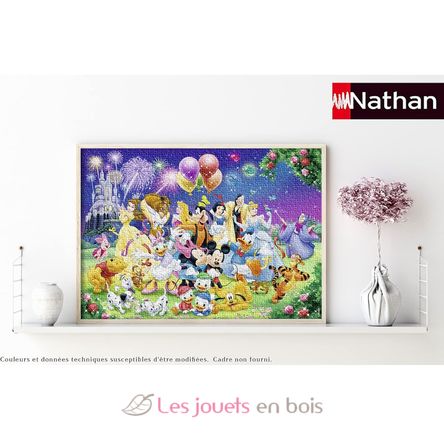 Puzzle La Famille Disney 1000 piezas N876167 Nathan 3
