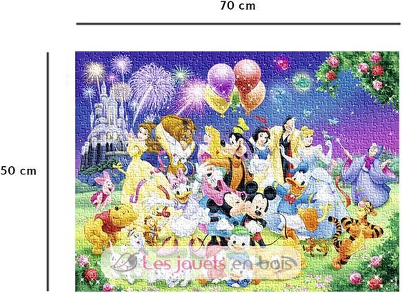 Puzzle La Famille Disney 1000 piezas N876167 Nathan 4