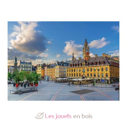 Puzzle La Grand Place de Lille 1000 piezas NA12001880 Nathan 1