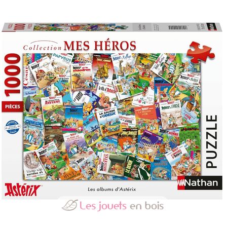 Puzzle Álbumes de Astérix 1000 pzs N12000924 Nathan 1