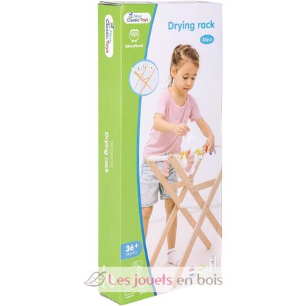 Tendedero de madera NCT18350 New Classic Toys 9