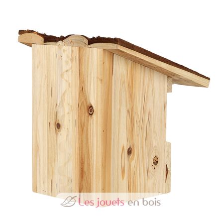Caja nido para petirrojos con techo de corteza ED-NK113 Esschert Design 5