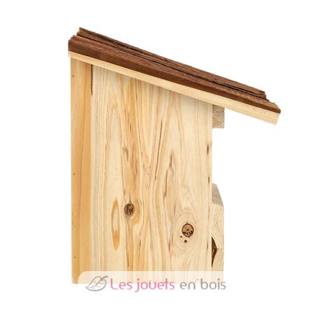 Caja nido para petirrojos con techo de corteza ED-NK113 Esschert Design 6