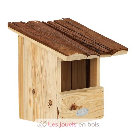 Caja nido para petirrojos con techo de corteza ED-NK113 Esschert Design 7