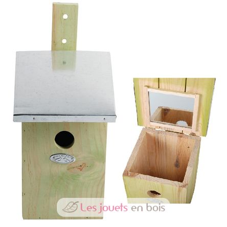 Caja nido con espejo ED-NKY Esschert Design 2