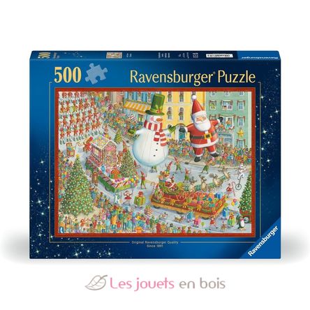 Puzzle Ya llega la Navidad 500 piezas RAV12000382 Ravensburger 4