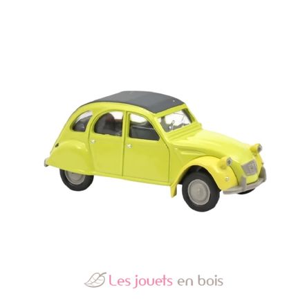 Citroën 2CV 1978 amarillo en miniatura NO-AMC0191027-JAUNE Norev 1