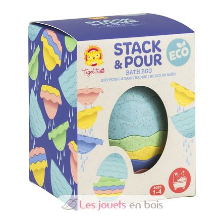 Huevo de baño apilable TT6-1537 Tiger Tribe 3