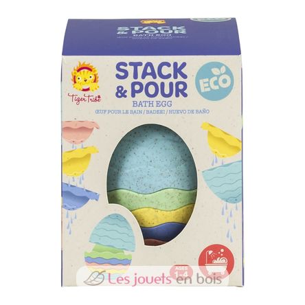 Huevo de baño apilable TT6-1537 Tiger Tribe 5