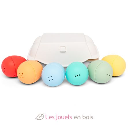 Huevos de baño de silicona LL053-001 Little L 4