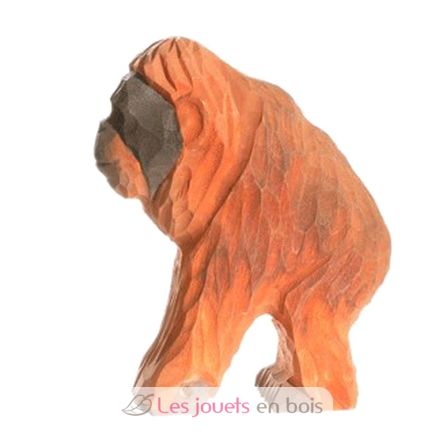 Figura orangután en madera WU-40721 Wudimals 1